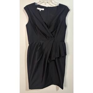 Evan Picone Vintage Black Sleeveless Cocktail Dress Petite Size‎ 8